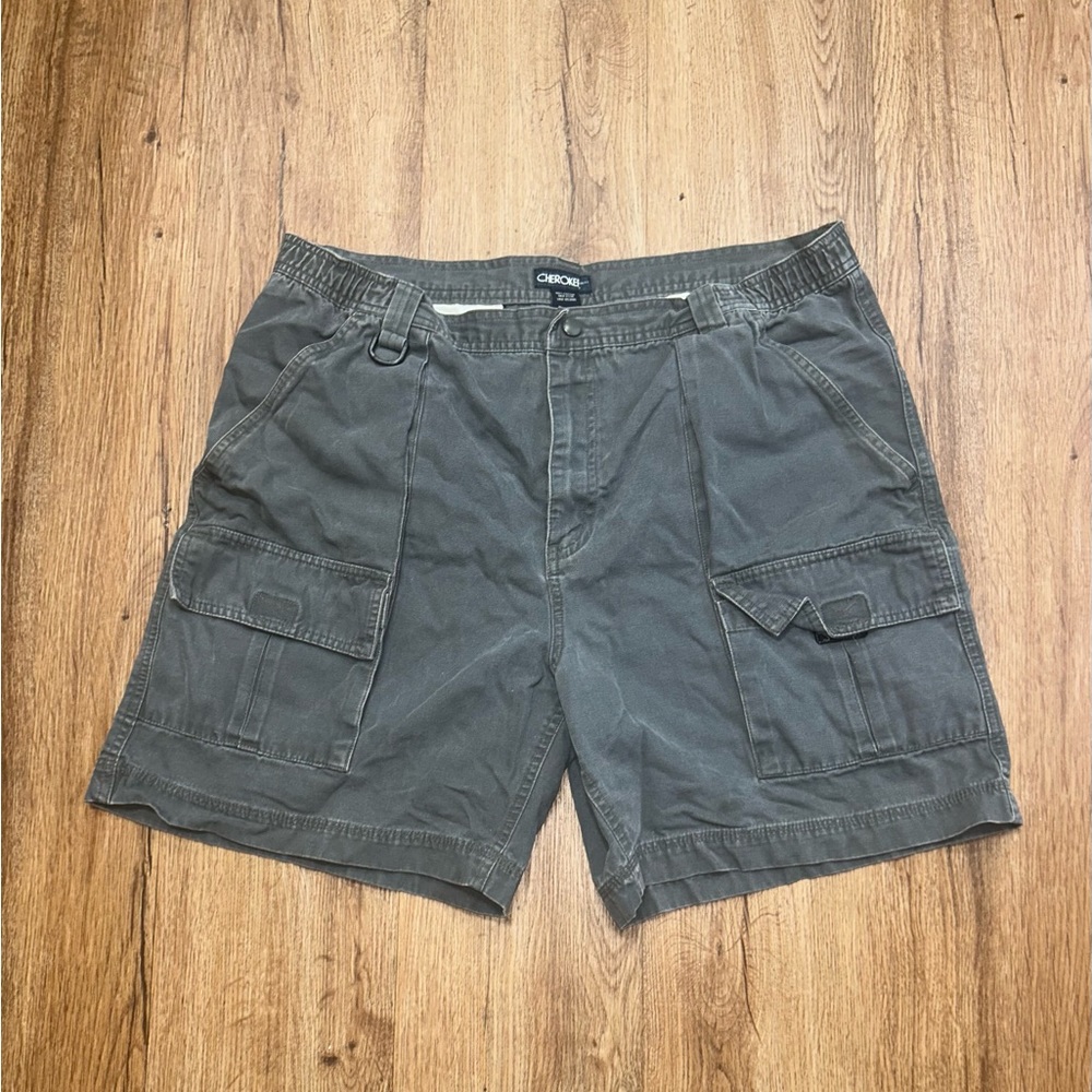 Vintage grey cargo shorts